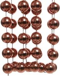 Бусы пластиковые Гигант 20 мм*270 см., палисандровый, Kaemingk (001841)