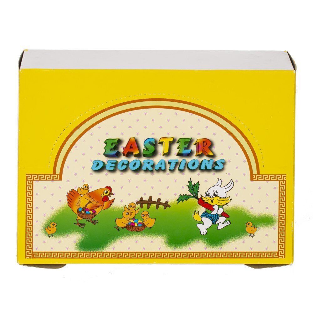 GAEM Набор из 6-ти изделий декоративных "Гнездо пасхальное" (4,5*3,5), L18 W14 H5,5 см