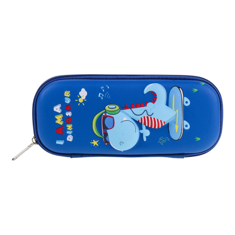 Пенал 3Д "Дино. На скейте"