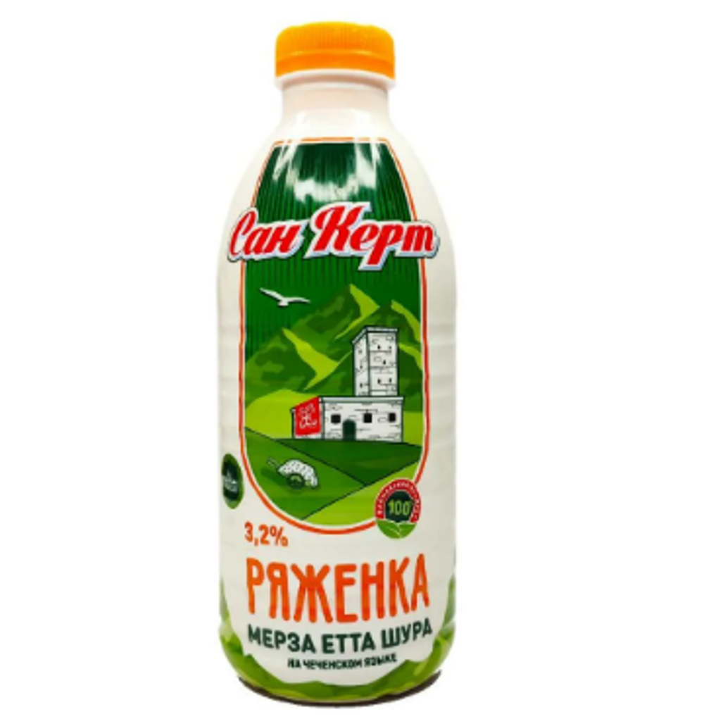 Ряженка Сан Керт 3,2% 1л