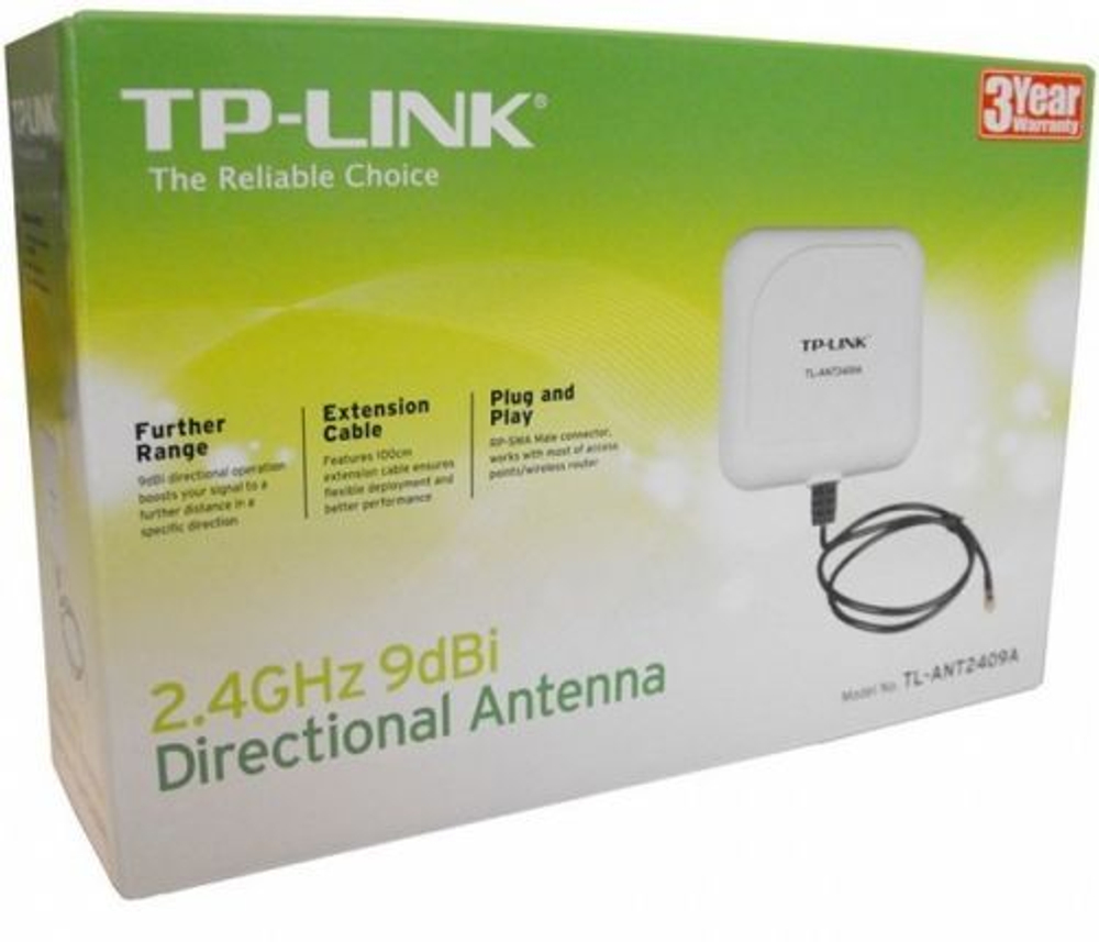 Направленная антенна TP-LINK TL-ANT2409A, 2.4GHz
