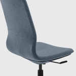 Офисный стул - IKEA LÅNGFJÄLL/LANGFJALL, 68x68x104см, серый/светло-серый, ЛОНГФЬЕЛЛЬ ИКЕА