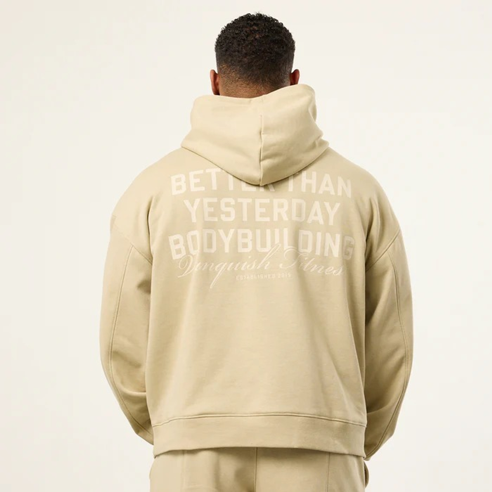 Толстовка VANQUISH Bodybuilding Hoodie Vintage Khaki