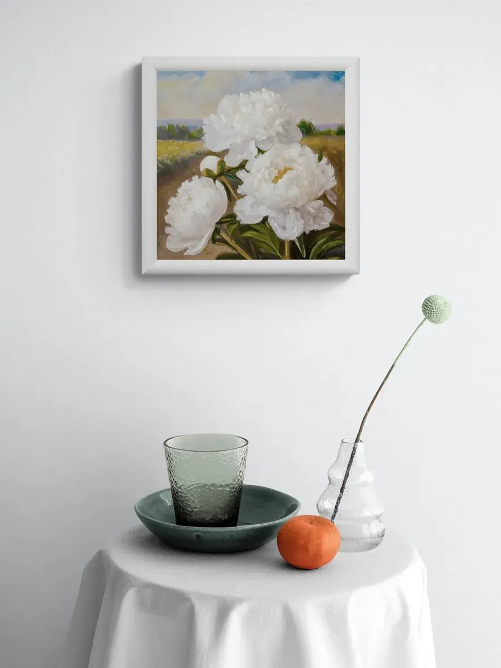 Картина на стену интерьерная на холсте 34*34 см