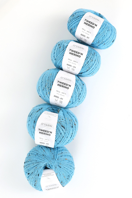 O'YARN TWEED’N MERINO, 500г