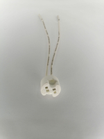 Патрон для ламп G4-6.35 с проводом 5штук 8см.