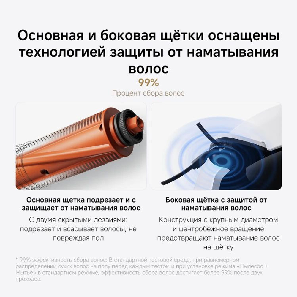 Робот-пылесос Xiaomi Robot Vacuum 5 EU, 55Вт, белый/белый [bhr0834eu]