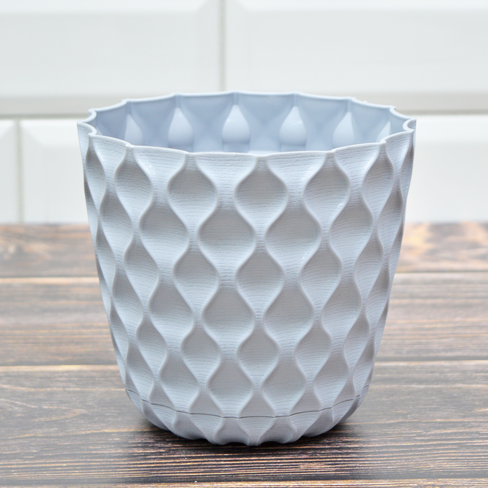 Горшок цветочный Wave 1,4л D145мм, утренний туман