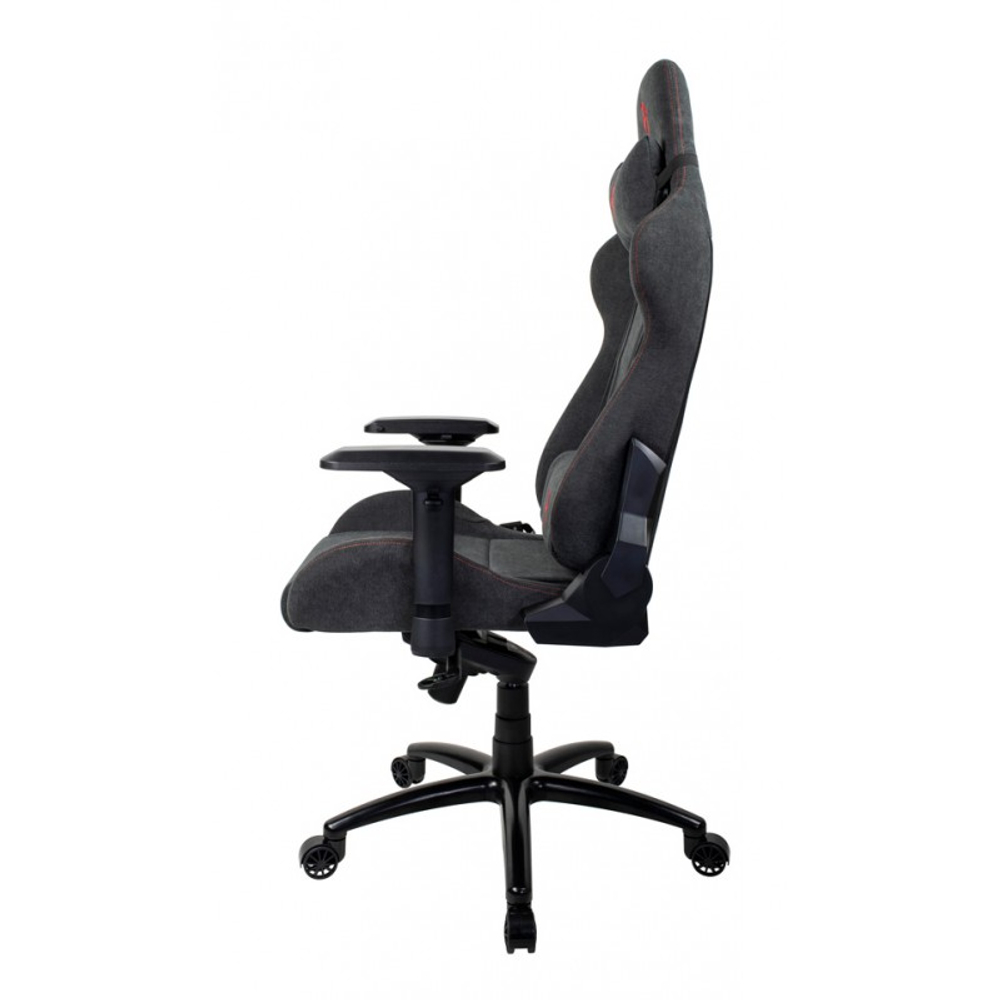 Компьютерное кресло (для геймеров) Arozzi Verona Signature Soft Fabric - Red Logo (VERONA-SIG-SFB-RD)