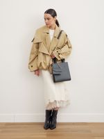 ШОППЕР МАЛЕНЬКИЙ ЧЕРНЫЙ|ГРАФИТ|Т.КОРИЧНЕВЫЙ