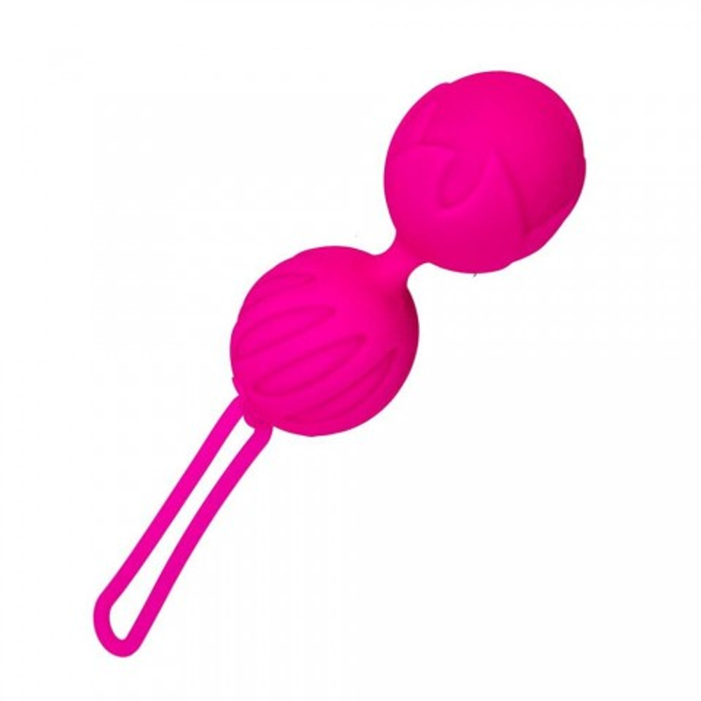 Вагинальные шарики Geisha Lastic Balls фуксия от Adrien Lastic (размер S)