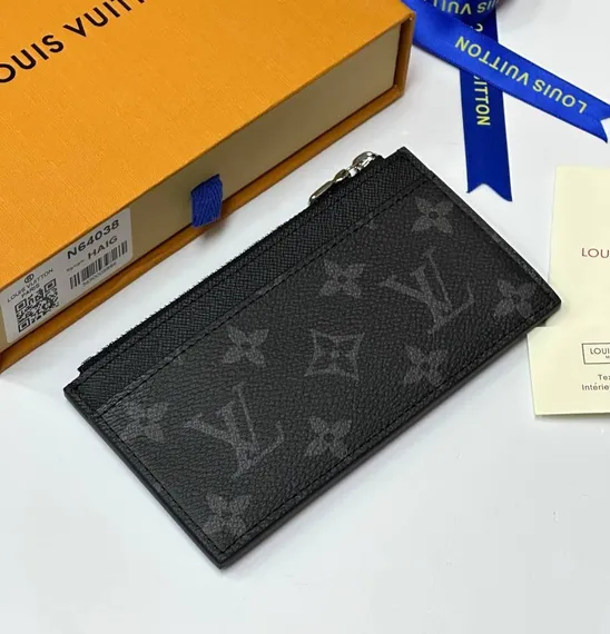Держатель для карт Louis Vuitton, чёрный