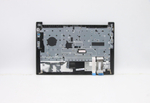 Верхняя панель с клавиатурой (топкейс) для ноутбука Lenovo ThinkPad E14 Gen 2, черная, с подсветкой, раскладка - русская (5M10W64667)