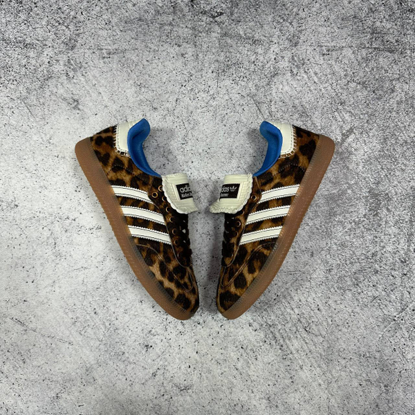 Кроссовки Adidas Samba x Wales Bonner leopard