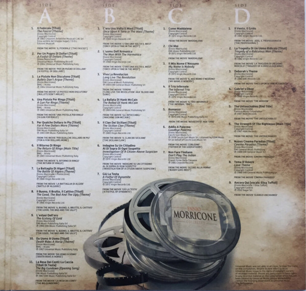 Ennio Morricone / Collected (2LP)