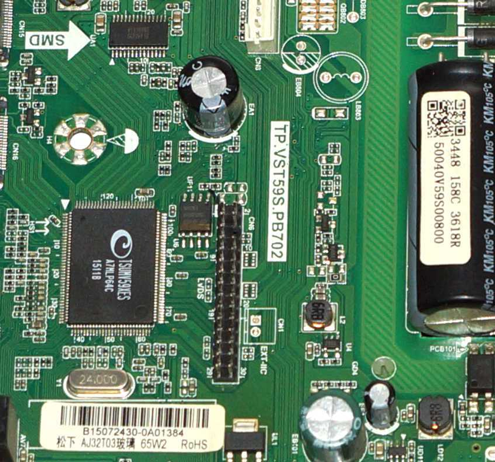 TP.VST59S.PB702 main board для SUPRA STV-LC32440WL