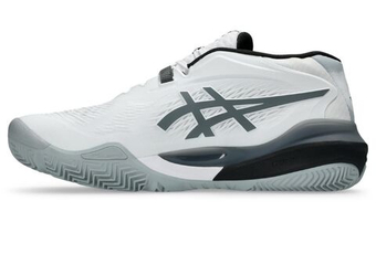 Мужские кросовки для Padel Asics Gel-Resolution X Padel - white/steel grey