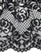03-117 Кружево эластичное 22 см, черный 170