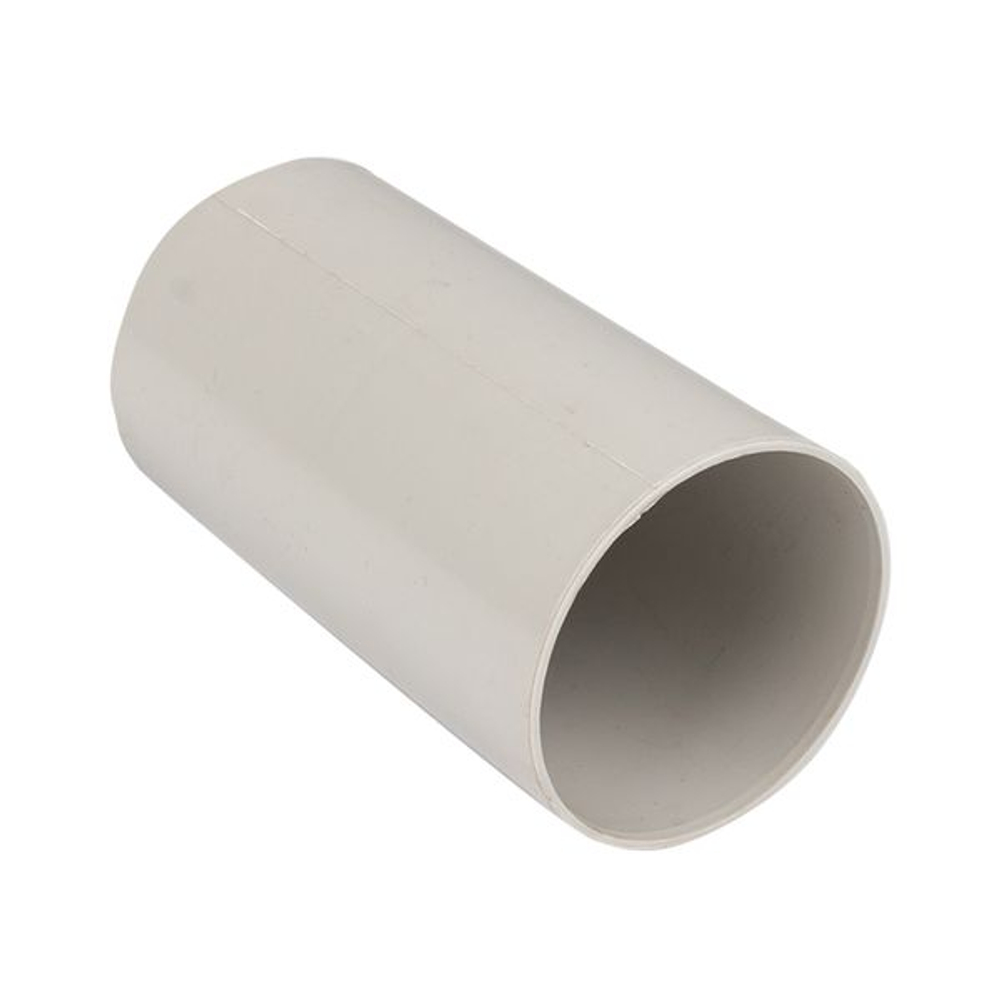 Муфта соединительная для трубы (50 мм) (10 шт) серая EKF-Plast (10.00 шт.)