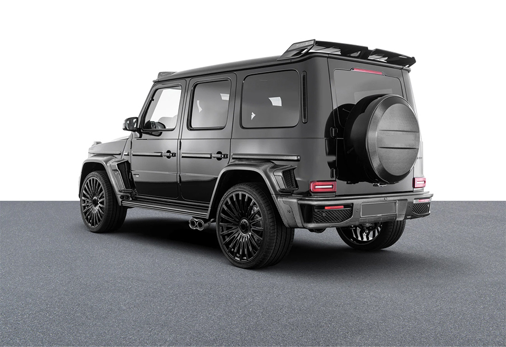 Карбоновый спойлер для Mercedes Benz G class W465 G63 G500 G550 2025+ Гелик Гелентваген