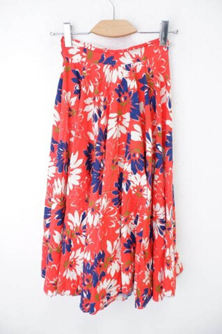 Юбка с цветочным принтом 38-40 размер