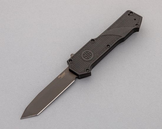 Складной нож Hogue "SIG Sauer COMPOUND" HG/36022 c клинком из стали CPM-S30V, рукоять G10 / алюминий