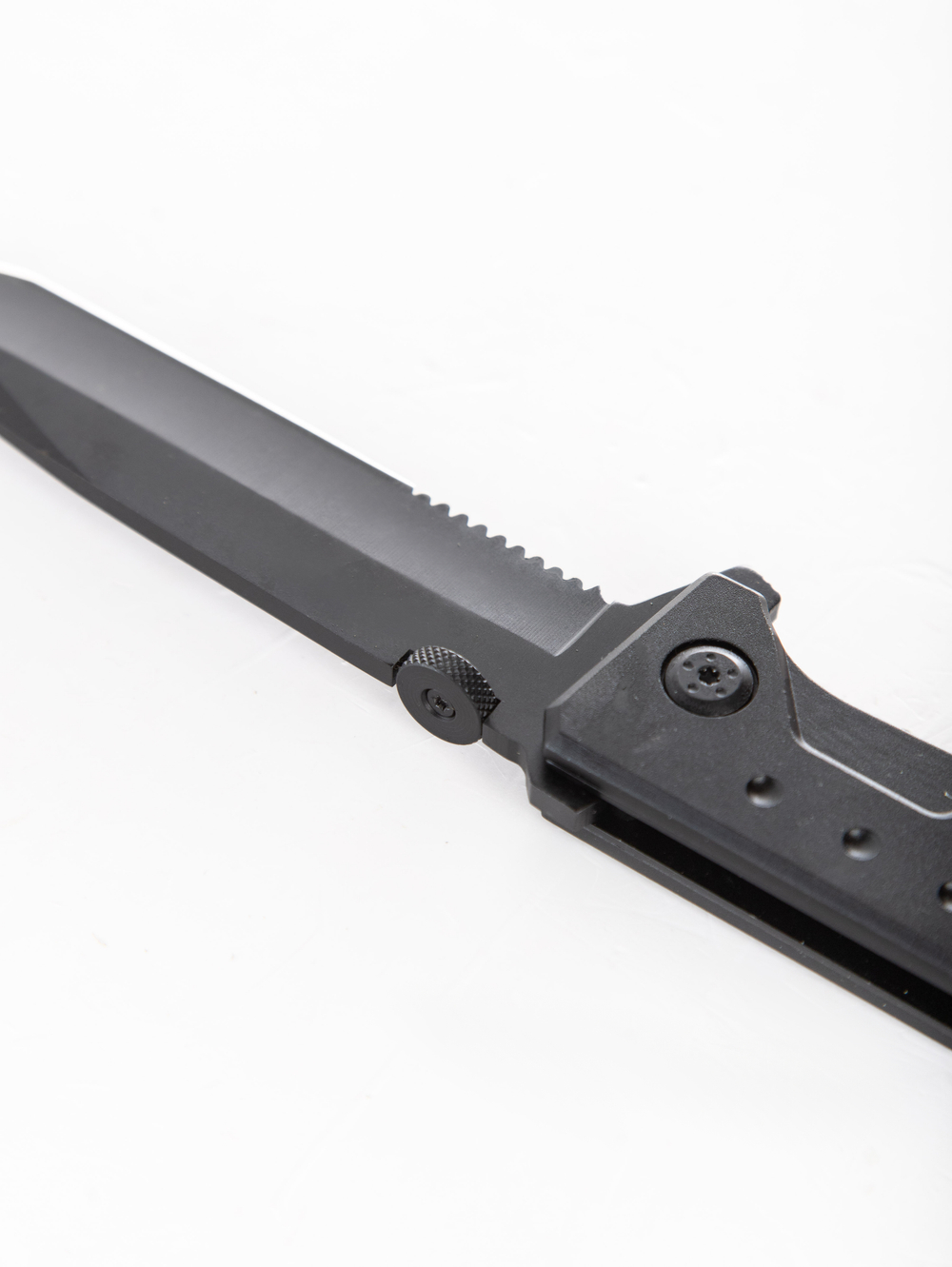 Нож туристический складной XW50 цвет black черный