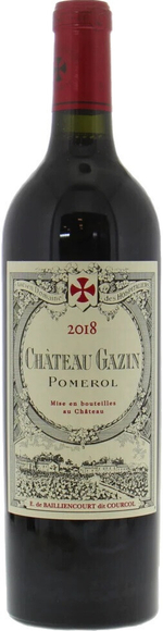 Вино Chateau Gazin, 0,75 л.