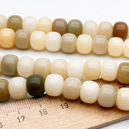 "Корень бодхи" бусины, размер около 8,4*10,3 мм, цена за набор 10 штук