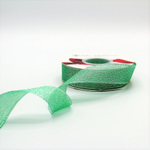 Лента Парча 2,5см х 28м с блеском (Бирюзовый)