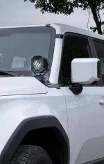 Крепление для установки дополнительного света для Toyota Land Cruiser Prado 250 LC250 Крузак Тойота доп фары кронштейны крепления