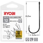 Крючок рыболовный RFH-5370 №12 ( 2 упк по 10шт)