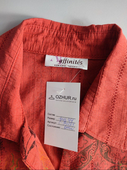 Блузка Affinites стильная 44 размер