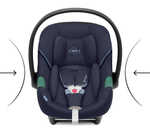 Коляска Carrello Vector CRL-6550 и автокресло Cybex Aton S2 Ocean Blue 3 в 1 Coral Beige