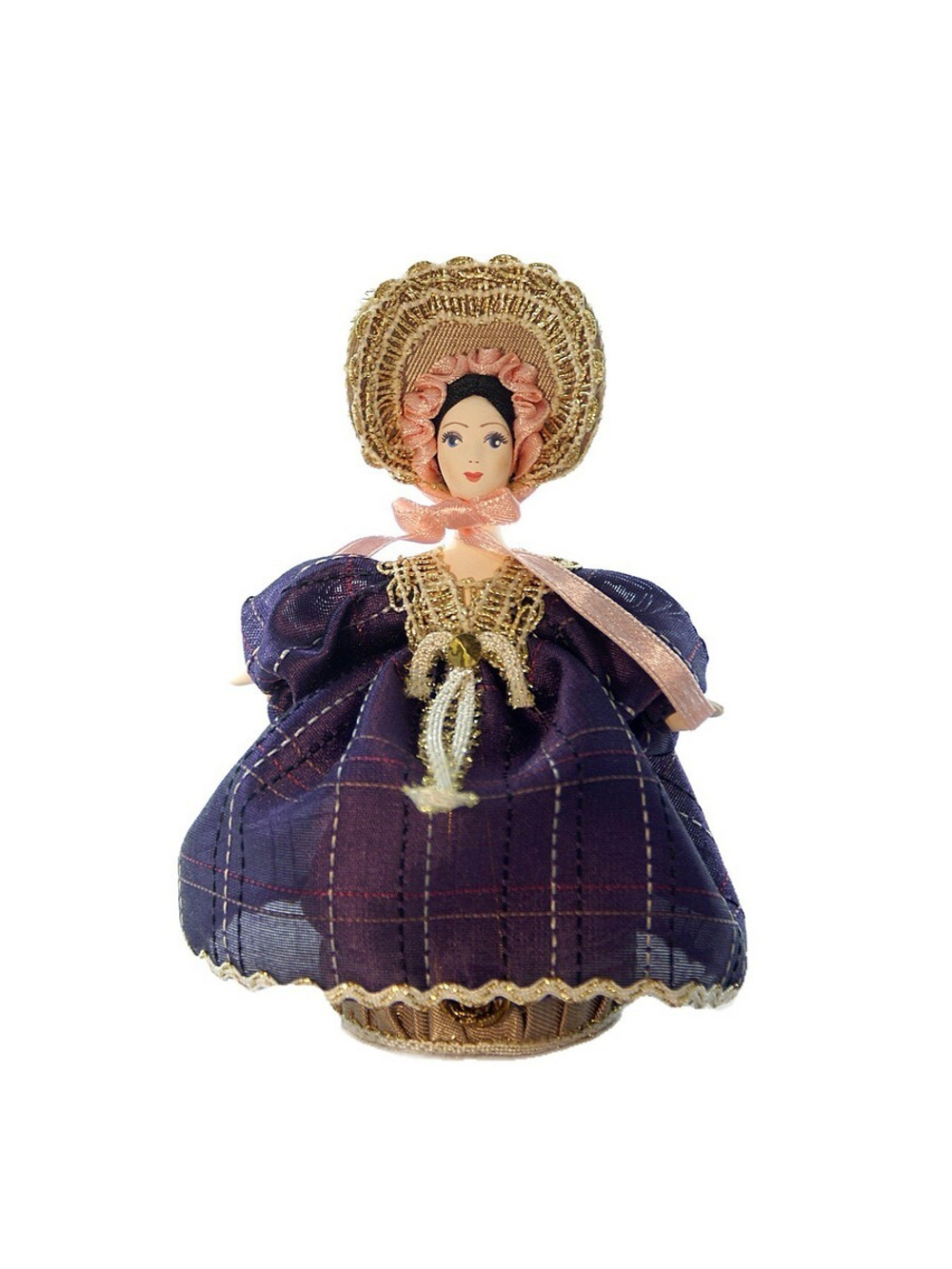 Кукла интерьерная Шкатулка в костюме 19 века