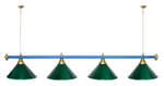 Лампа STARTBILLIARDS 4 пл. (плафоны золотые,штанга золотая,фурнитура золото)
