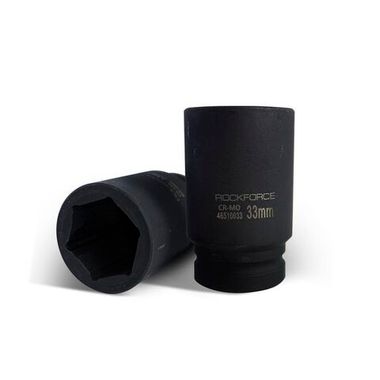Головка ударная глубокая 33мм 6гр. 3/4'' RockForce##Rock FORCE RF-46510033