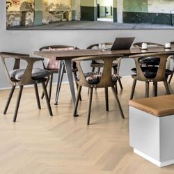 Инженерная доска Kahrs Дуб CD, Белое масло White oil