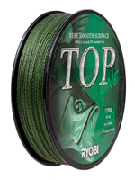 Шнур плетеный для рыбалки Ryobi TOP PE4X-120M Dark green 0.6/d-0.128mm
