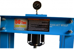 Пресс гидравлический напольный 50т GW-0950 Great Wolf