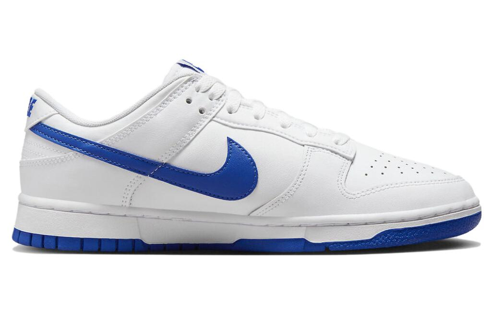 Nike Dunk Low White Hyper Royal