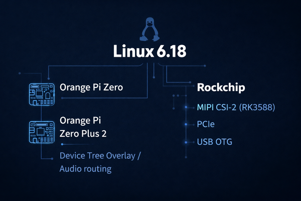 Ключевые изменения Linux 6.18 для Orange Pi и платформ Rockchip