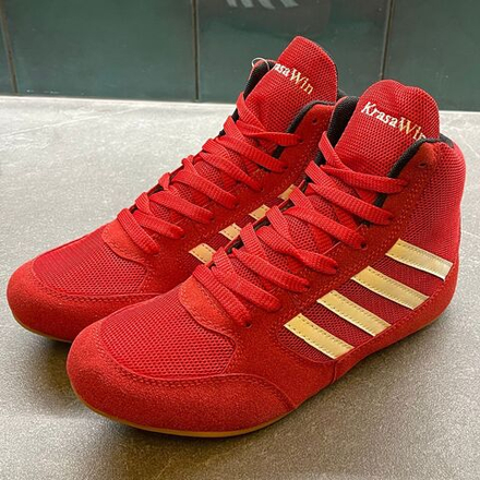 Борцовки KrasaWin взрослые, красный