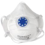 Респиратор (полумаска фильтрующая) ИСТОК, клапан выдоха, FFP1, формованный, 892507