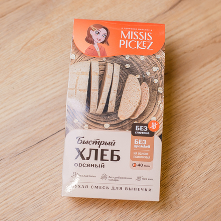 Сухая смесь для выпечки, "Быстрый хлеб овсянный"