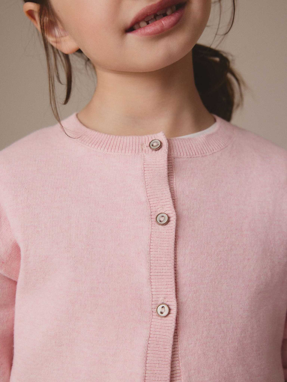 Кардиган для девочки Next E66-131, Розовый