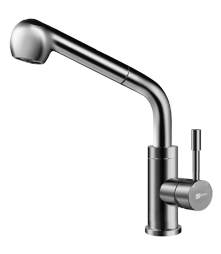 Смеситель для кухни с вытягивающимся поворотным изливом LEMARK EXPERT – LM5076S
