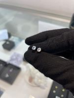 Серьги Crystal Circle с лунным камнем