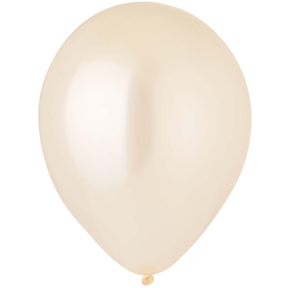 Шар латексный Перламутр 13 см (Белый)