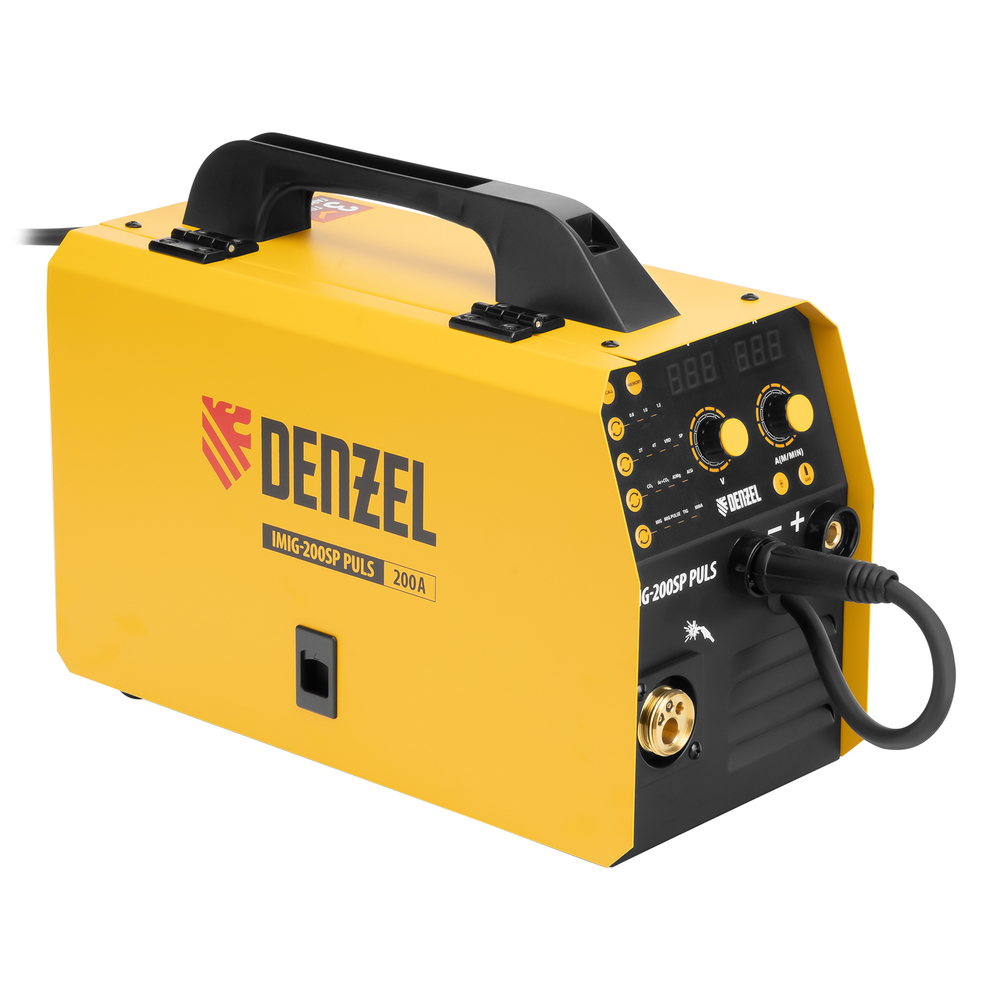 Аппарат инвертор. полуавтомат. cварки IMIG-200SP Pulse, 200 А, ПВ 60%, катушка 5 кг// Denzel